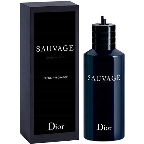 dior sauvage bottle empty|sauvage refill instructions.